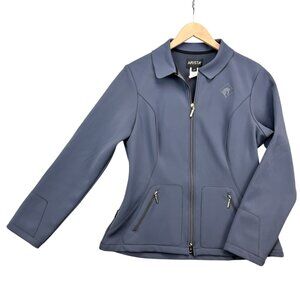 Arista Equestrian Zip Up Grey Jacket Size L